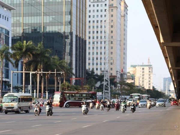 Giao thông tại đô thị lớn thông thoáng, thuận lợi trong dịp Tết