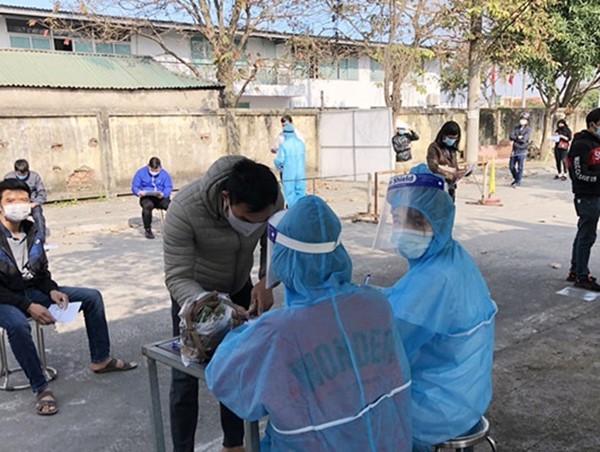 Hải Dương xét nghiệm SARS-CoV-2 cho lái xe ra ngoài tỉnh