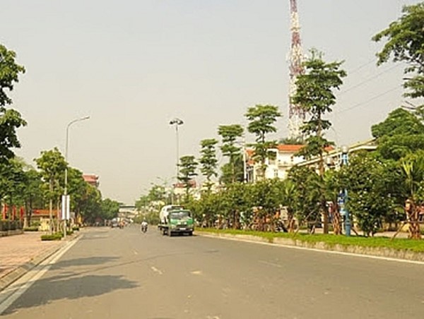 Mở tuyến đường rộng hơn 20m tại xã Tân Hội, huyện Đan Phượng