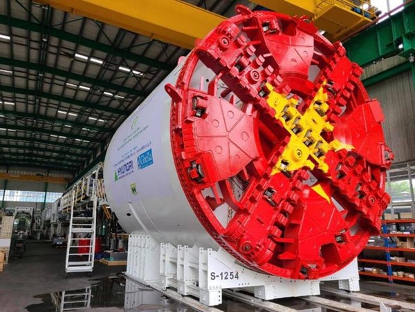 Quá trình lắp ráp robot đào hầm tuyến đường sắt đô thị Nhổn - ga Hà Nội có gì đặc biệt