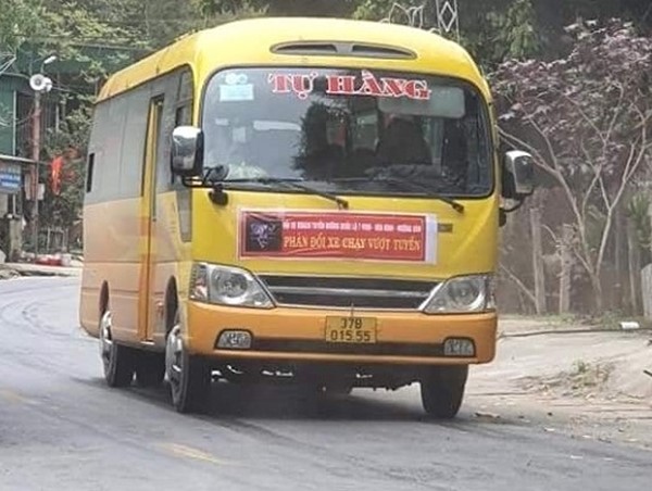 Xe khách tuyến cố định ở Nghệ An dừng chạy để phản đối ''xe dù'' đã hoạt động trở lại