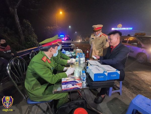 Bộ Công an ra quân thực hiện kế hoạch kiểm soát cồn, ma túy