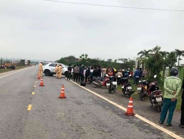 Va chạm với ô tô, thanh niên ở Quảng Trị tử vong tại chỗ