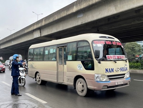 Hà Nội: Phạt gần 500 xe khách trên tuyến Vành đai 3