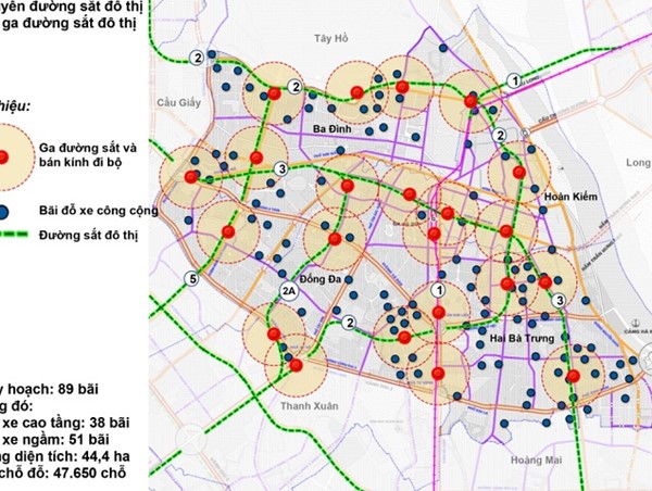 Quy hoạch không gian ngầm tại 4 quận nội đô lịch sử: Giải bài toán hạ tầng khi không còn quỹ đất