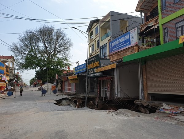 Hà Nội: Đã lập dự án khắc phục sự cố “hố tử thần” tại xã Quảng Bị, huyện Chương Mỹ