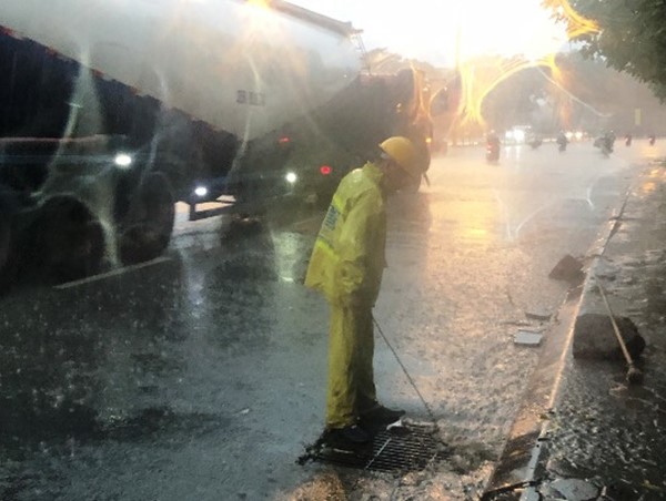 Hà Nội triển khai các phương án phòng, chống úng ngập