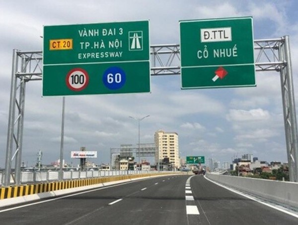 Cấm toàn bộ phương tiện trên đường vành đai 3 trên cao đoạn Mai Dịch - cầu Thăng Long