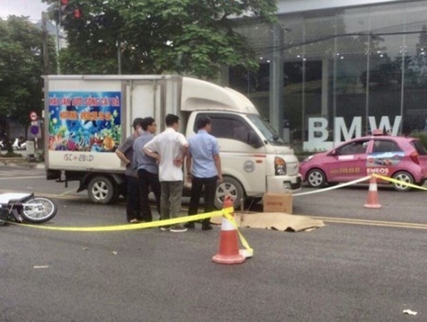 Va chạm với xe tải, cụ ông 81 tuổi tử vong tại chỗ