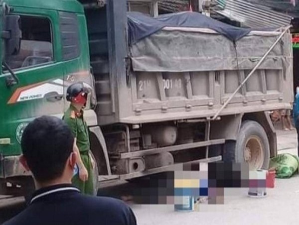 Nam thanh niên tử vong thương tâm sau cú va chạm với 2 xe tải