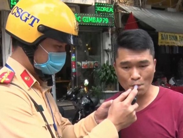Duy trì xử lý hành vi vi phạm nồng độ cồn trong dịp nghỉ lễ
