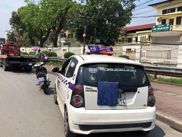 Xử phạt vi phạm hành chính 104 xe taxi vi phạm trong tháng 4/2021