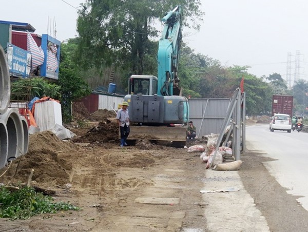 Thường Tín gấp rút hoàn thành dự án mở rộng Quốc lộ 1A