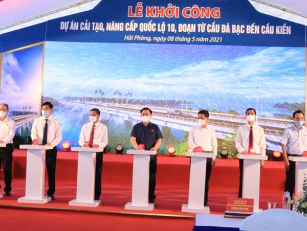 Khởi công Dự án cải tạo, nâng cấp Quốc lộ 10