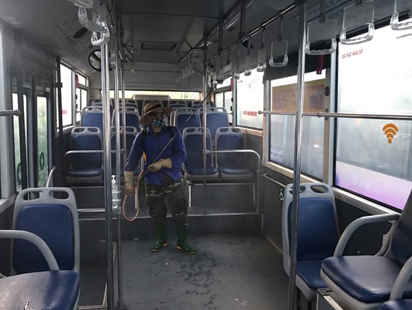 Hà Nội tăng cường biện pháp phòng chống dịch Covid-19 trong hoạt động vận tải