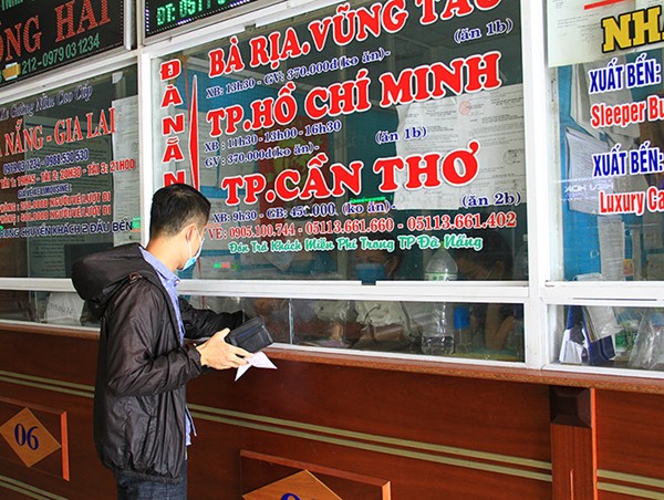 Tạm dừng vận chuyển khách bằng ô tô từ Đà Nẵng đến vùng có dịch