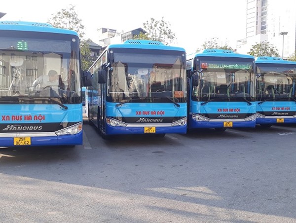 100% xe buýt Hà Nội được lắp đặt camera giám sát