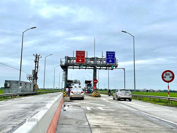 Trạm thu phí đoạn qua thị trấn Đông Hưng, Thái Bình sẽ thu phí từ ngày 1/6