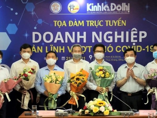 Tọa đàm trực tuyến “Doanh nghiệp bản lĩnh vượt khó Covid-19”