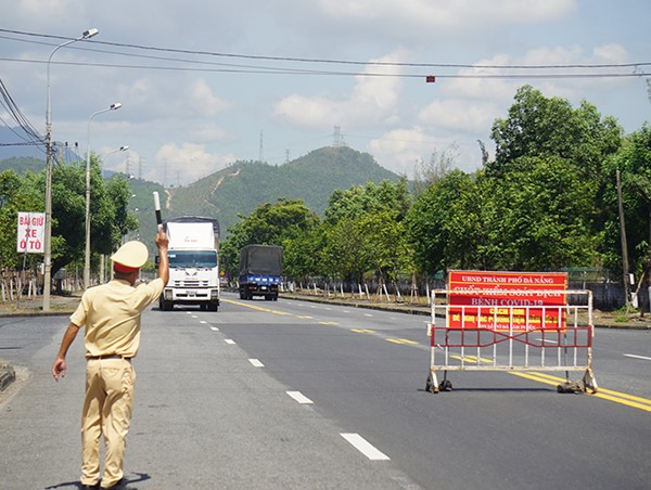 Đà Nẵng lập lại 12 chốt kiểm soát dịch Covid-19 tại các cửa ngõ