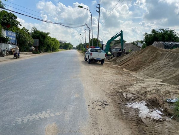 Huyện Thanh Oai: Đã giải tỏa hành lang Tỉnh lộ 427 đoạn qua xã Tam Hưng