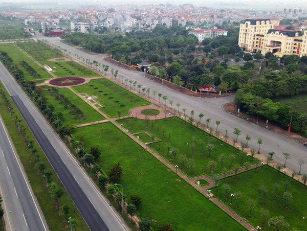 Đầu tư giai đoạn 2 đường trục khu đô thị mới Mê Linh