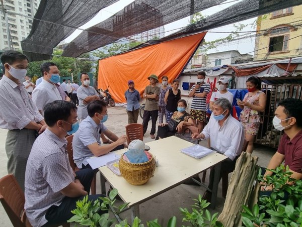 Hoàng Mai quyết tâm hoàn thành giải phóng mặt bằng tuyến đường Vành đai 2,5