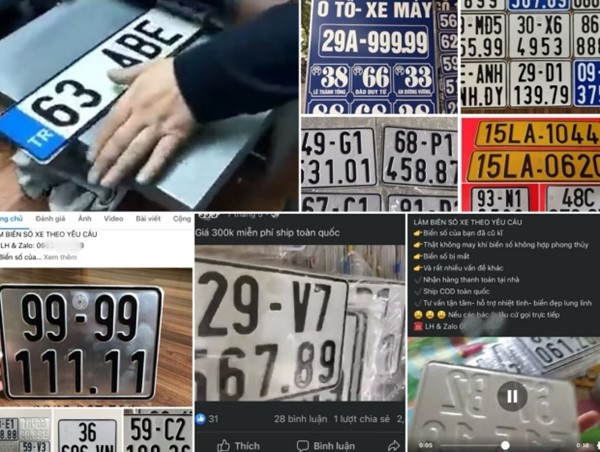 Phương tiện giao thông sử dụng biển số xe giả bị xử lý thế nào?