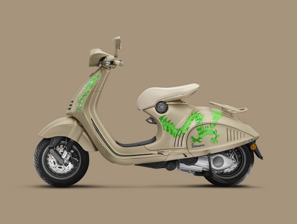 Vespa 946 Dragon phiên bản giới hạn về Việt Nam với mức giá ngang ô tô