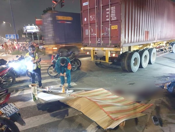 Người đàn ông loạng choạng thiệt mạng sau va chạm với xe ben