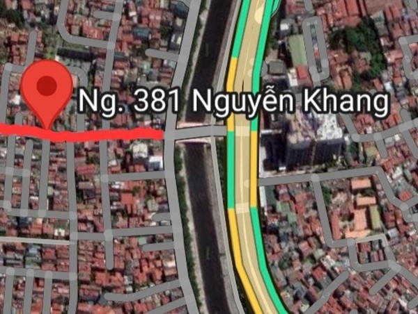 Thông tin mới nhất về dự án mở rộng ngõ 381 Nguyễn Khang