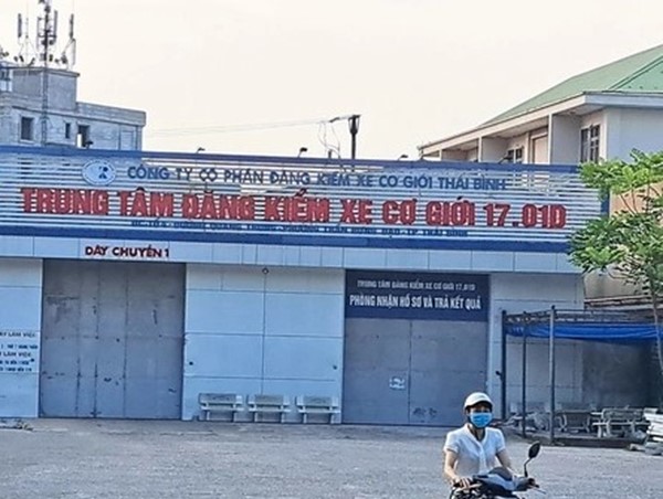 Thái Bình: lý do Trung tâm đăng kiểm 17.01D tạm dừng hoạt động 3 tháng?