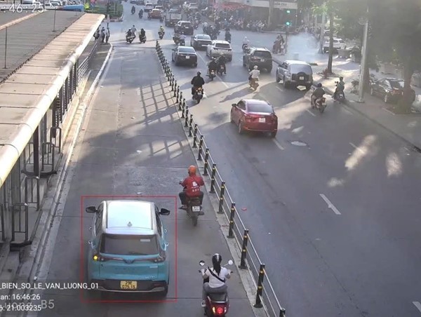 Camera AI ghi nhận vi phạm giảm mạnh