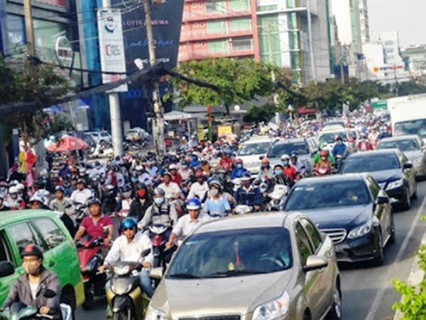 TP Hồ Chí Minh: Từ 9/5, cấm ôtô lưu thông trên một số tuyến đường