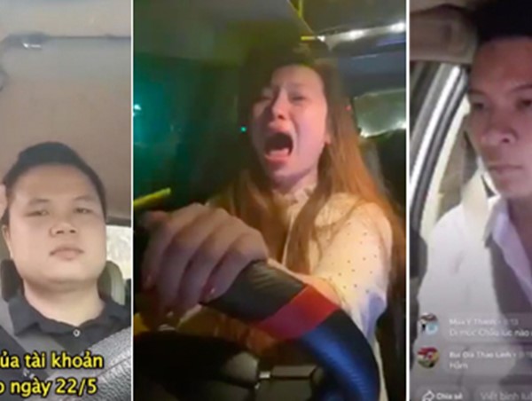 Cảnh báo trào lưu vừa lái xe vừa livestream của tài xế