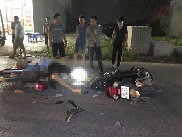 Bắc Giang: Hai người điều khiển xe máy tử vong tại chỗ sau va chạm