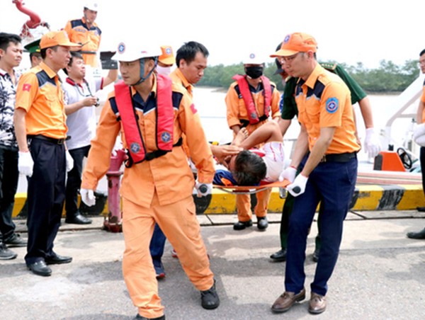 Tìm thấy tàu cá TH 90282 TS bị đâm chìm tại Hải Phòng