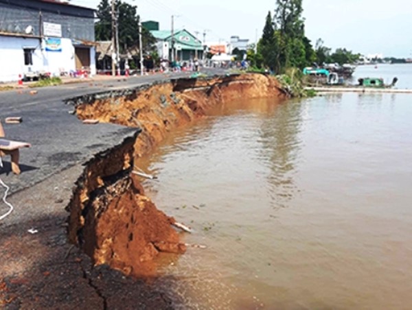 Sẽ đề xuất Chính phủ cho phép chỉnh trị lòng dẫn sông Hậu để bảo vệ Quốc lộ 91