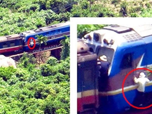 Cảnh báo hiện tượng người dân trốn chốt kiểm dịch bằng cách đu bám tàu hàng