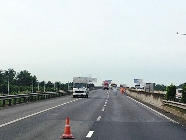 Chính thức hoàn thành sửa chữa hư hỏng trên cao tốc TP Hồ Chí Minh – Trung Lương