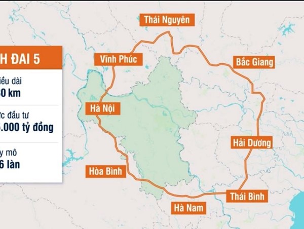 Cách nào huy động vốn đầu tư cho dự án đường Vành đai 5 qua tỉnh Hòa Bình?