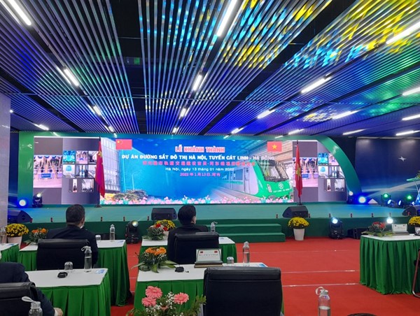 Khánh thành dự án đường sắt Cát Linh – Hà Đông