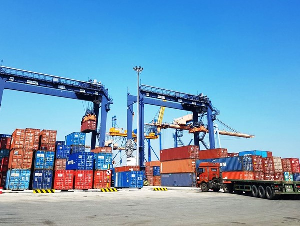 Hàng hóa qua cảng biển tăng mạnh trong 8 tháng đầu năm 2022
