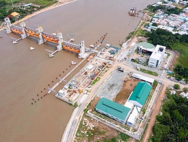 TP Hồ Chí Minh tái thi công dự án chống ngập ngăn triều 10.000 tỷ đồng