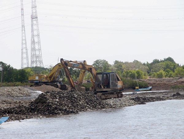 Yêu cầu thay thế nhà thầu phụ tại Dự án nâng cấp luồng sông Hậu 2