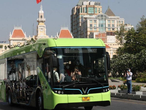 TP Hồ Chí Minh nghiên cứu mở tuyến xe buýt điện quanh trung tâm TP