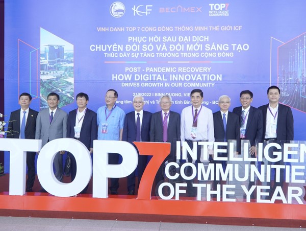 Bình Dương lọt TOP 7 các cộng đồng chiến lược phát triển thành phố thông minh thế giới