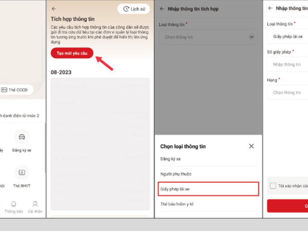 Hướng dẫn cách tích hợp GPLX vào VNeID để sử dụng từ 1/6