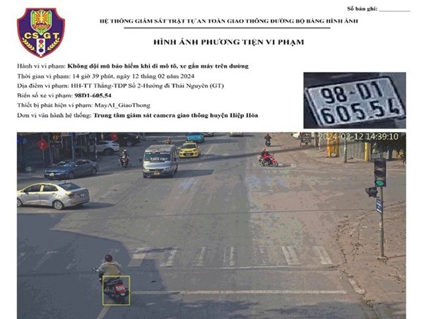 Bộ Công an nói gì về các hình thức thông báo phạt nguội vi phạm giao thông?