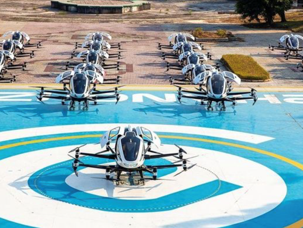 Taxi bay của Trung Quốc sẽ có các chuyến thương mại từ năm 2025
